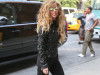 Lady GaGa goes to the studio in New York City