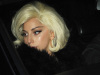 Singer Lady Gaga leaves her midtown apartment with her dog