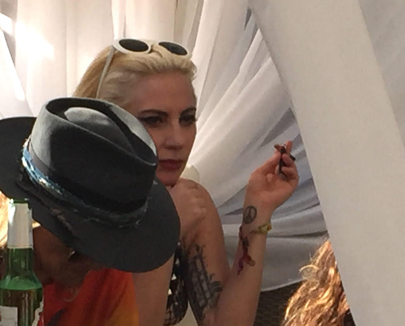 Lady Gaga au Dinah Shore Weekend