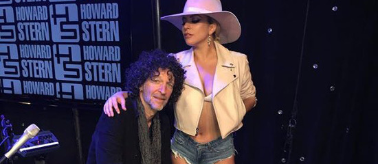 Lady Gaga chez Howard Stern