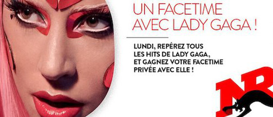 NRJ – Gagne un Facetime avec Lady Gaga