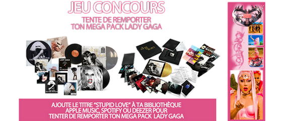 Concours Polydor – Gagne ton PACK Lady Gaga