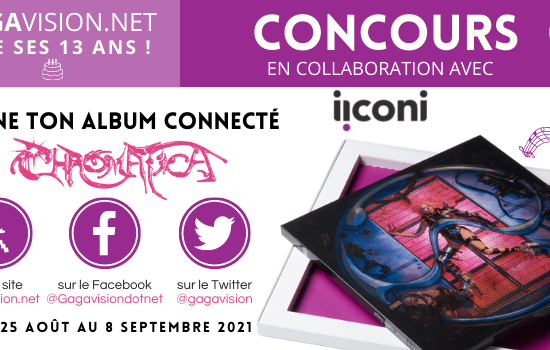 Concours // Gagne ton album connecté Chromatica x iiconi !